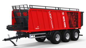 Suurmahuline liugseinaga haagis T951/6 LIONPOWER