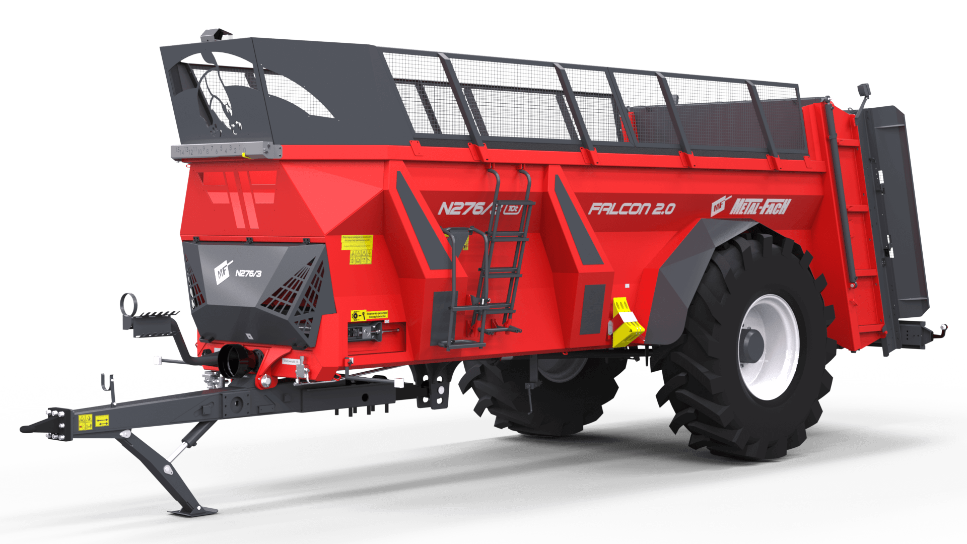 Sõnnikuhaagis N276/3 - 10T (2.0)