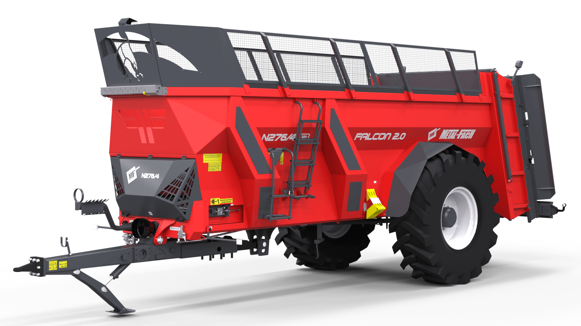 Sõnnikuhaagis N276/4 - 12T (2.0)