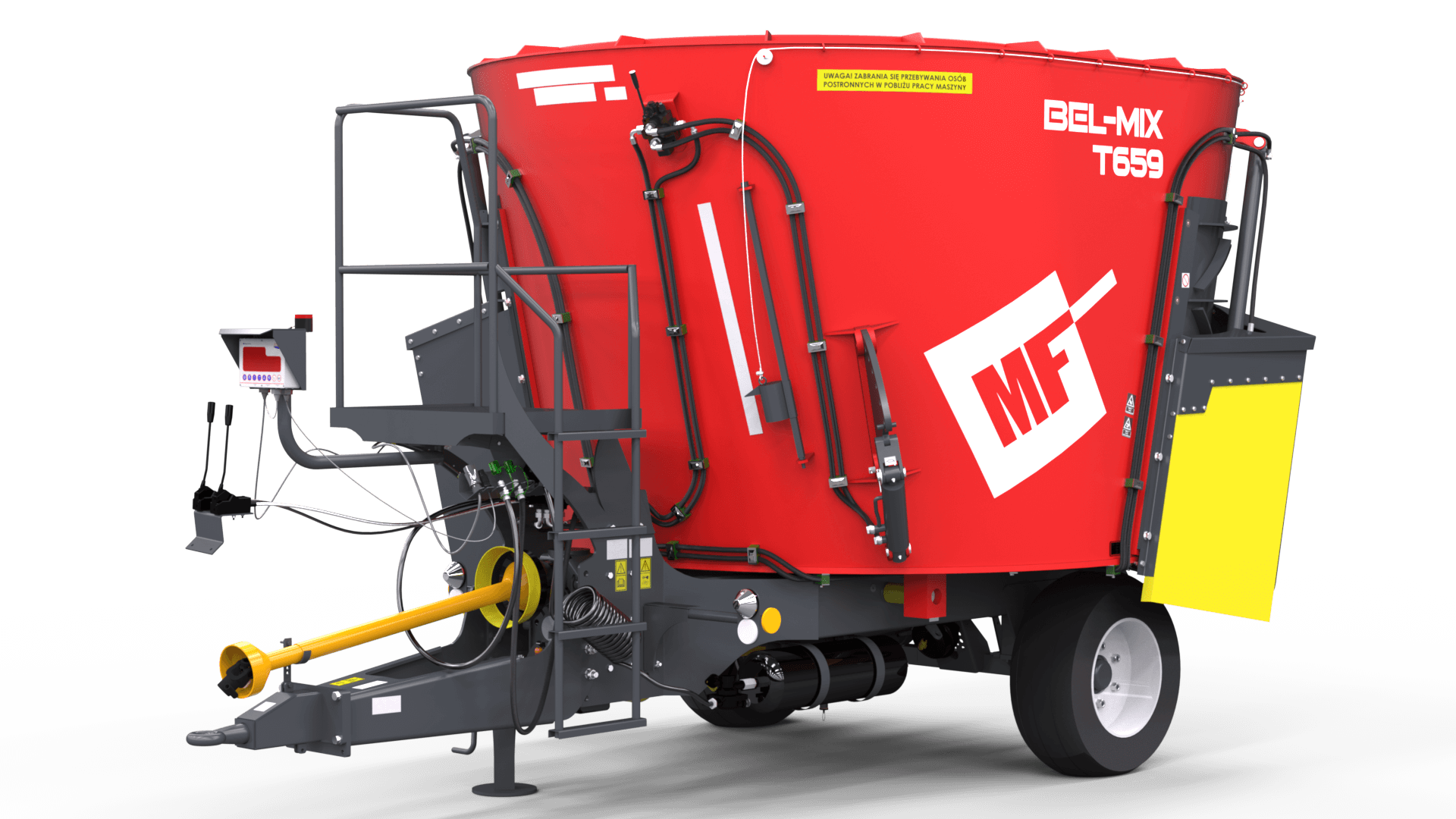 Söödahaagis T659/2 BEL-MIX