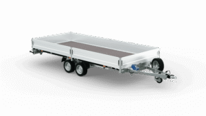 OPTI+ 50 – Tow truck with sides - multifunctional trailer for special tasks
