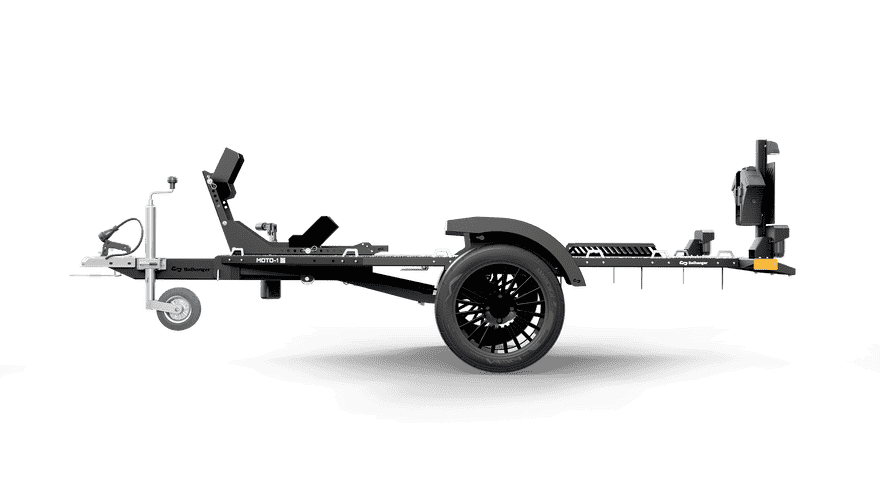 MOTO 1 – Professional trailer for transporting motorcycles - light, durable, safe