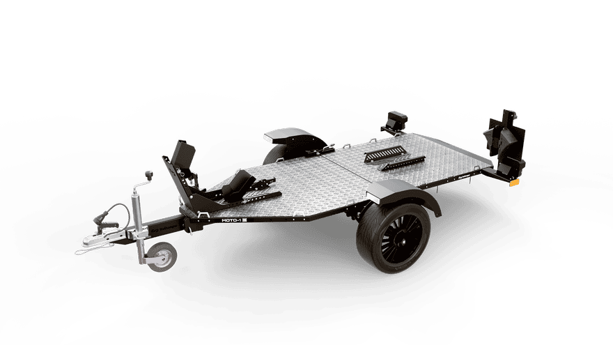 MOTO 1 – Professional trailer for transporting motorcycles - light, durable, safe - Image 2