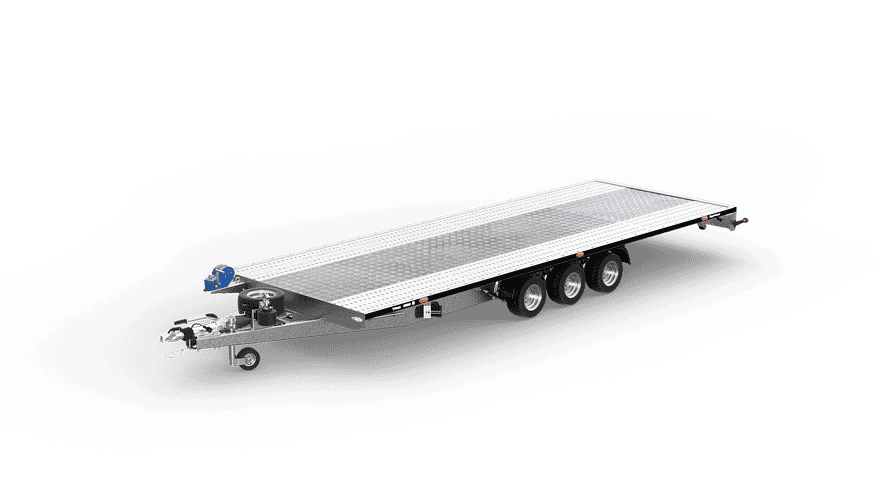 TRIMAX 50 – Mitmekülgne platvormhaagis intensiivseks kasutuseks